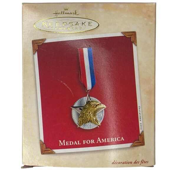 Metal For America 2002 Hallmark Keepsake Ornament - Picture 1 of 4